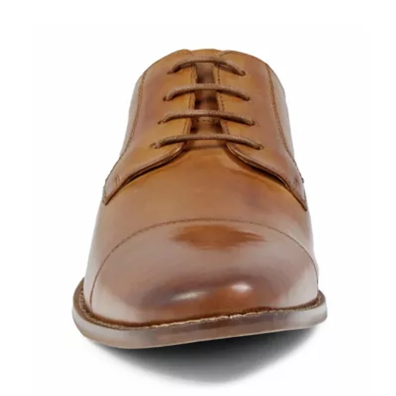 Florsheim® Montinaro Mens Leather Cap-Toe Oxfords