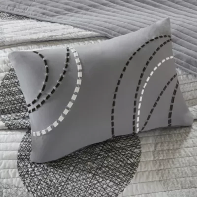 Madison Park Essentials Glendale Complete Quilt Set With Cotton Bed Sheets