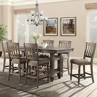 Balboa 7-Piece Counter Height Dining Set