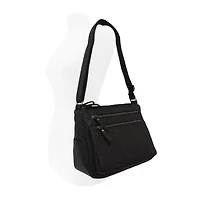 Bueno of California Medium Double Zip Crossbody Bag