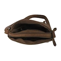 Bueno of California Medium Double Zip Crossbody Bag