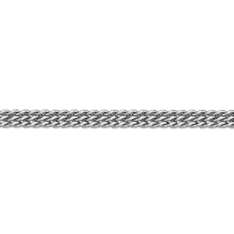 Mens Stainless Steel Multi-Row Chain Bracelet
