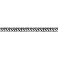 Mens Stainless Steel Multi-Row Chain Bracelet