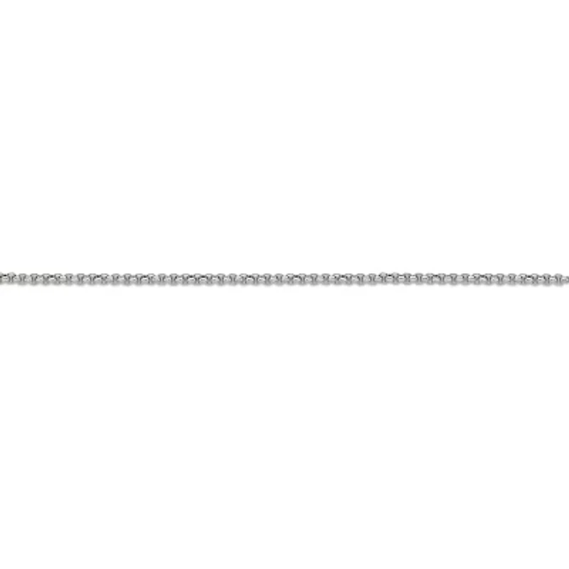 Mens Stainless Steel 18" 2mm Round Box Chain