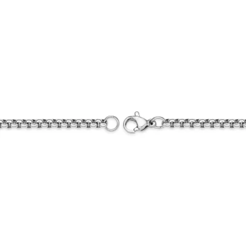 Mens Stainless Steel 18" 4mm Box Chain