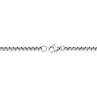 Mens Stainless Steel 18" 4mm Box Chain