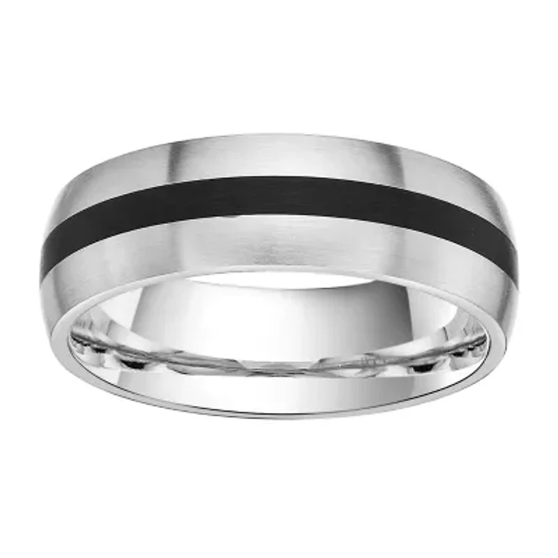 Mens Two-Tone Stainless Steel Band