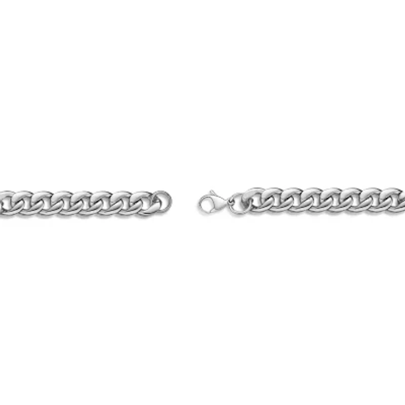 Mens Stainless Steel 9" 13mm Chunky Curb Bracelet