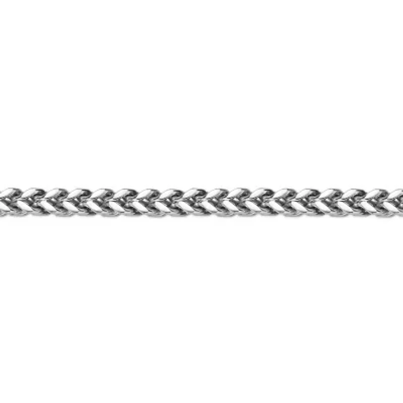 Mens Stainless Steel 9" 6mm Foxtail Bracelet