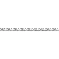Mens Stainless Steel 10mm Marine Link Chain