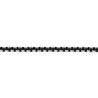 Mens Stainless Steel 8 1/2 Inch Solid Box Chain Bracelet