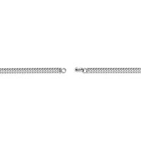 Mens Stainless Steel 8 1/2 Inch Solid Herringbone Chain Bracelet