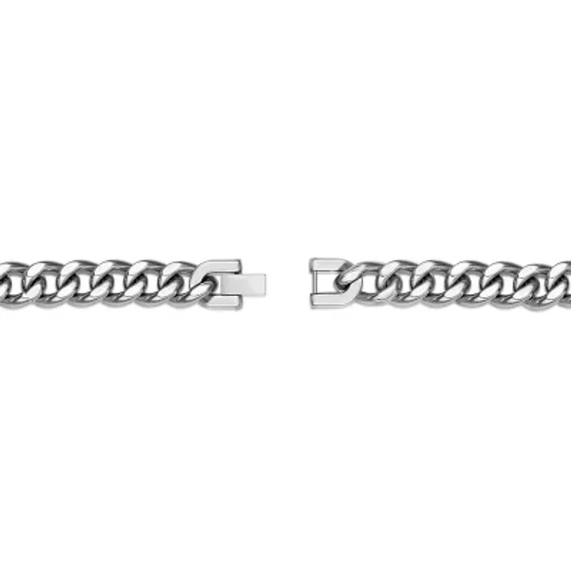 Mens Stainless Steel 12mm Chunky Curb Chain