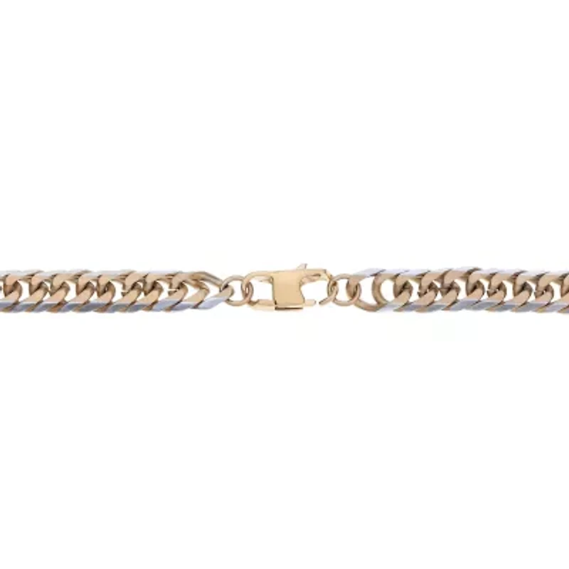 Mens Stainless Steel 24 Inch Curb Chain Necklace
