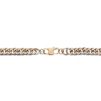 Mens Stainless Steel 24 Inch Curb Chain Necklace