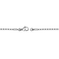 Mens Stainless Steel 24 Inch Snake Chain Necklace