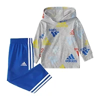 adidas Baby Boys 2-pc. Pant Set