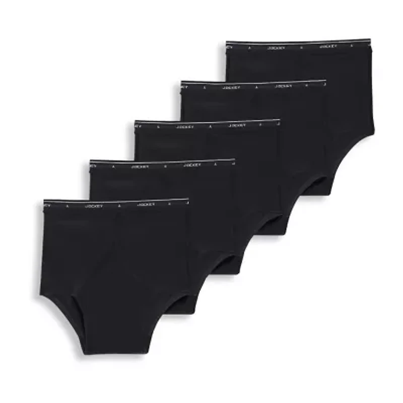 Jockey Cotton Bonus Pack Mens 5 Briefs 9865