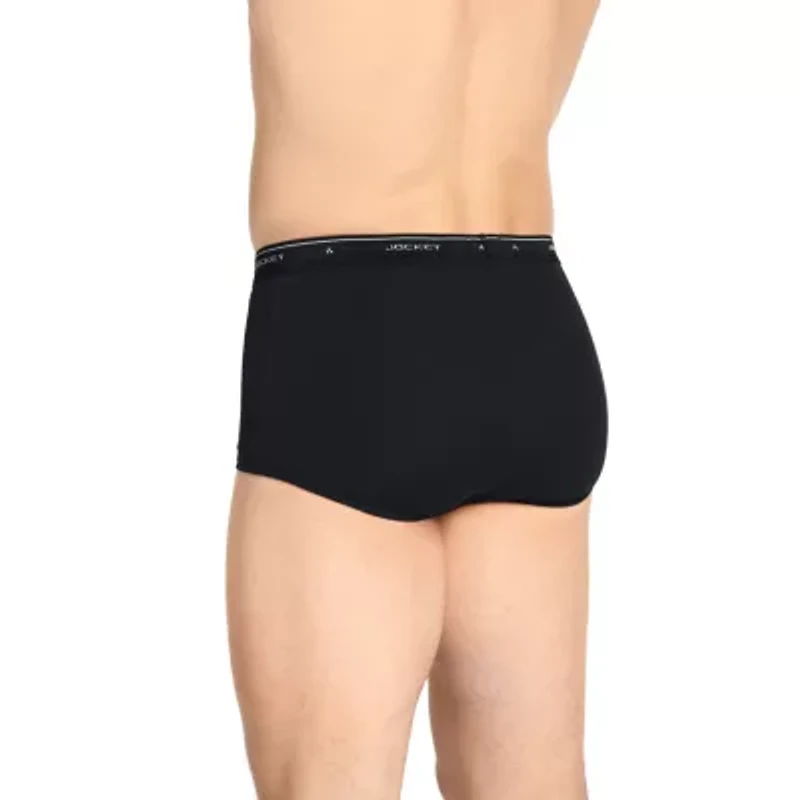 Jockey Cotton Bonus Pack Mens 5 Briefs 9865