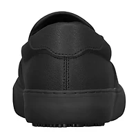 Lugz Clipper Slip Resistant Mens Round Closed Toe Work Shoes