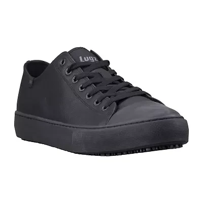 Lugz Stagger Lo Slip Resistant Mens Round Closed Toe Work Shoes