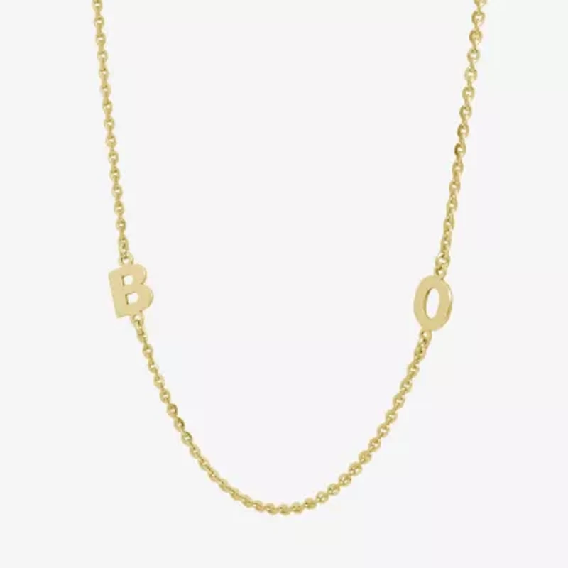 Womens 14K Gold Over Silver 16 Inch Cable Chain Necklace
