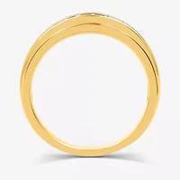 I Said Yes (H-I / I1) 1/3 CT. T.W. Lab Grown White Diamond Sterling Silver or 14K Gold Over Wedding Band