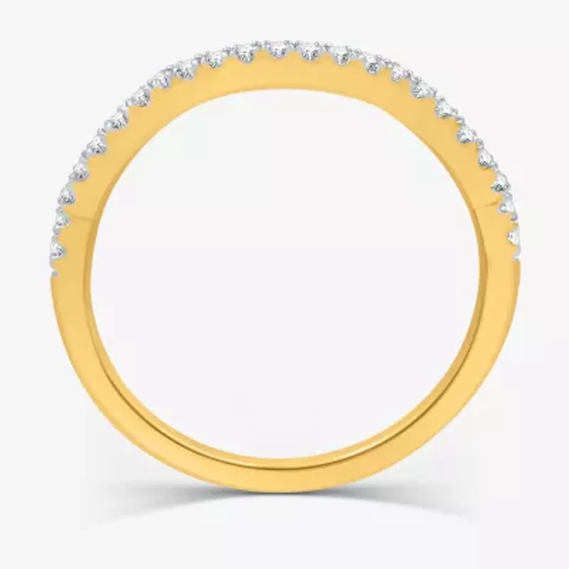 I Said Yes (H-I / I1) Womens 1 CT. T.W. Lab Grown White Diamond Sterling Silver or 14K Gold Over Side Stone Halo Bridal Set