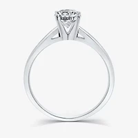 1 CT. Lab-Grown (G / SI2) Diamond Oval Solitaire Engagement Ring 10K or 14K Gold