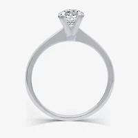 (G / SI2) Womens 3/4 CT. Lab-Grown White Diamond 10K Gold or 14K Round Solitaire Engagement Ring