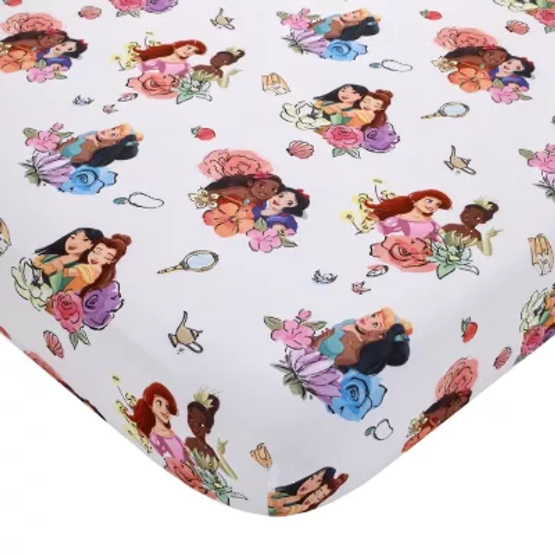 Disney Collection 2-pc. Princess Crib Sheet