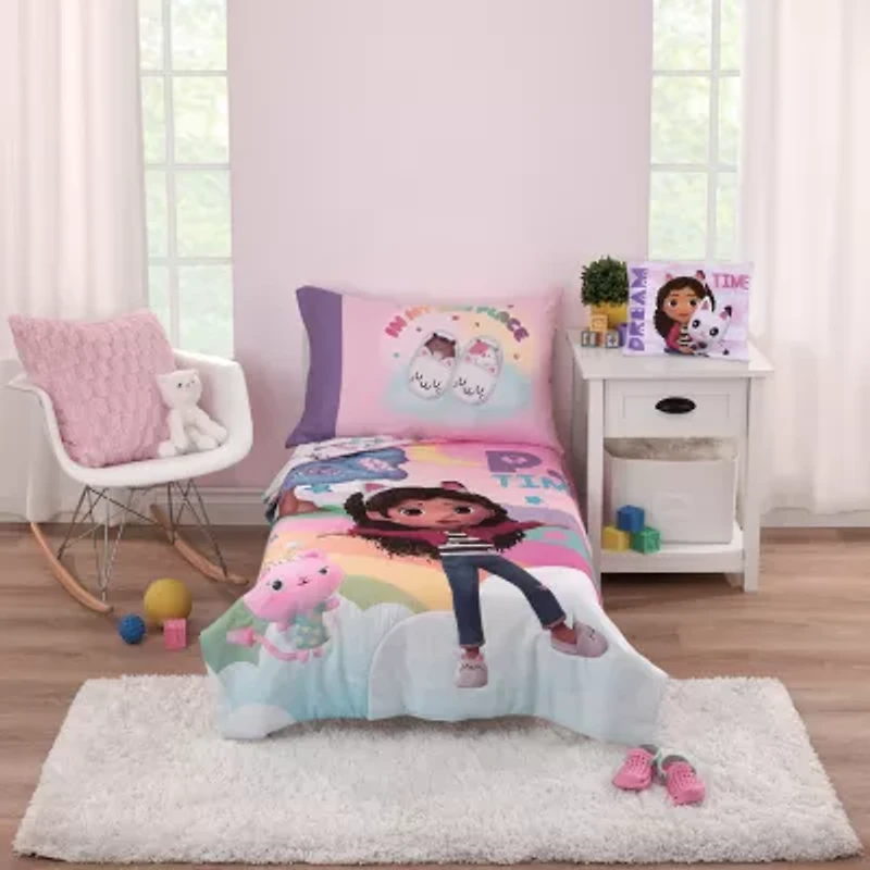 Dreamworks Gabby's Dollhouse Rectangular Throw Pillow