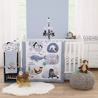 Nojo Arctic Animal Crib Sheet