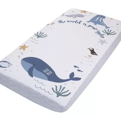 Nojo Arctic Animal Crib Sheet
