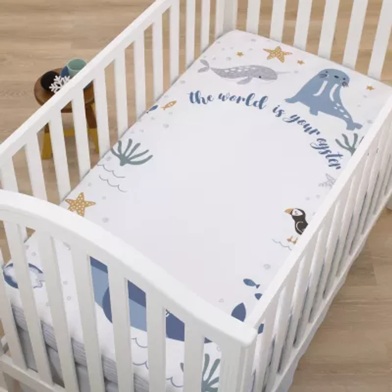 Nojo Arctic Animal Crib Sheet