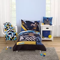 Warner Bros 4-pc. Batman Toddler Bedding Set