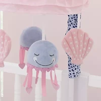 Nojo Pink Under The Sea Baby Mobile