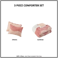 Intelligent Design Bridget Ombre Midweight Comforter Set