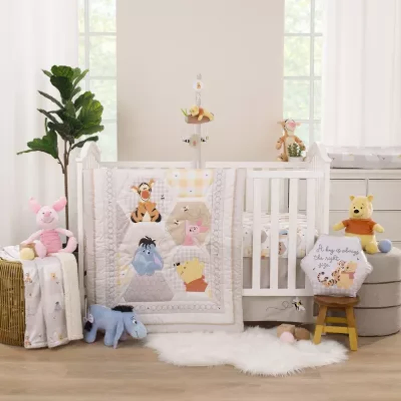 Disney Collection 3-pc. Winnie The Pooh Crib Bedding Set