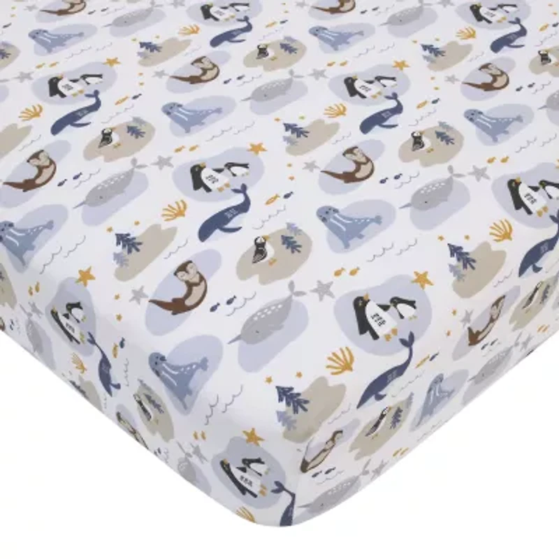 Nojo Arctic Animal 4-pc. Crib Bedding Set
