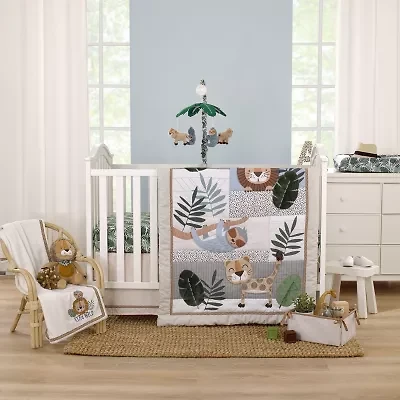 Nojo Jungle 4-pc. Crib Bedding Set