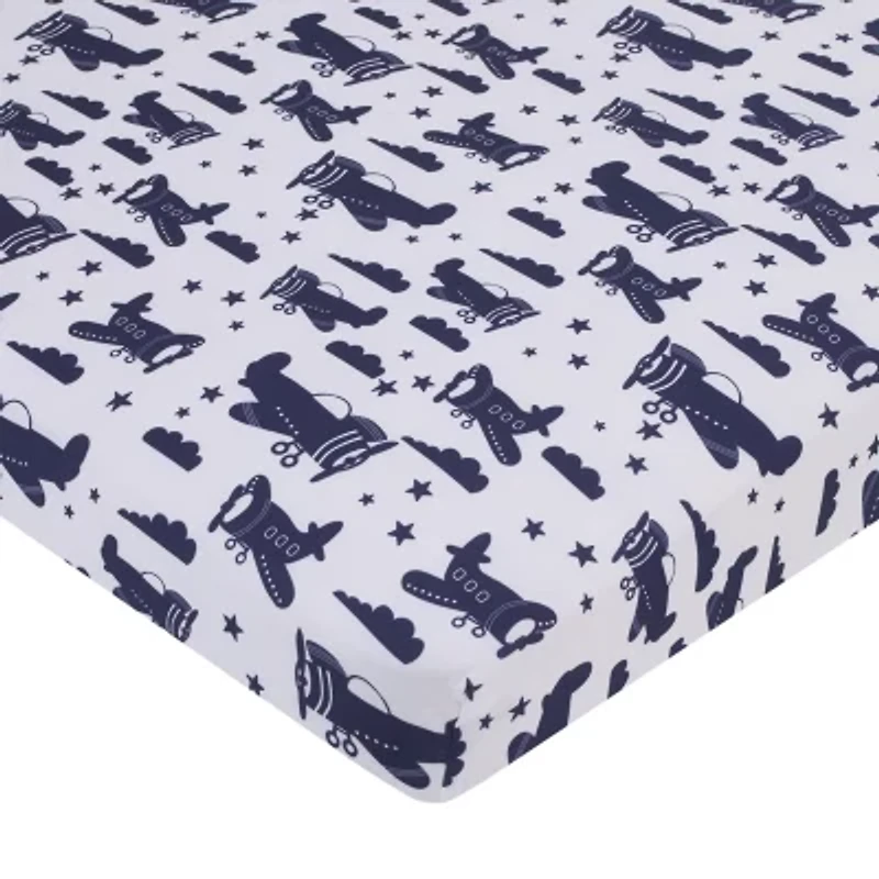 Nojo Mini Airplane 3-pc. Crib Bedding Set