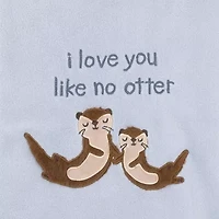 Nojo Like No Otter Baby Blanket