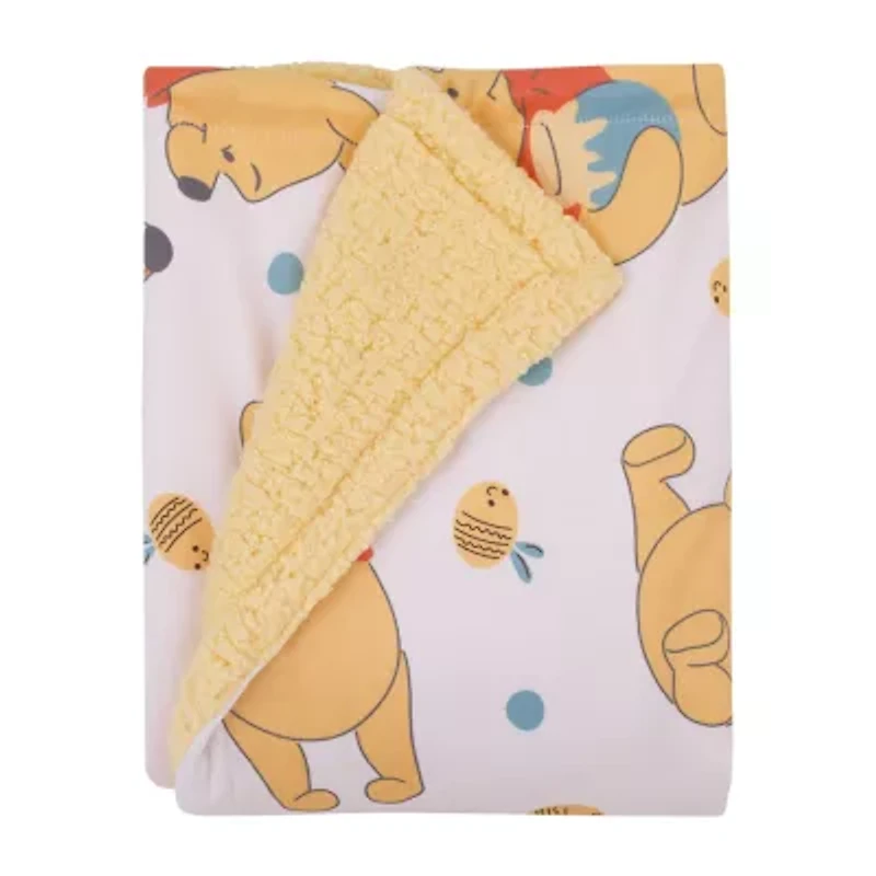 Disney Collection Winnie The Pooh Baby Blanket