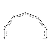 Rod Desyne Faceted 6 Sided Bay Window