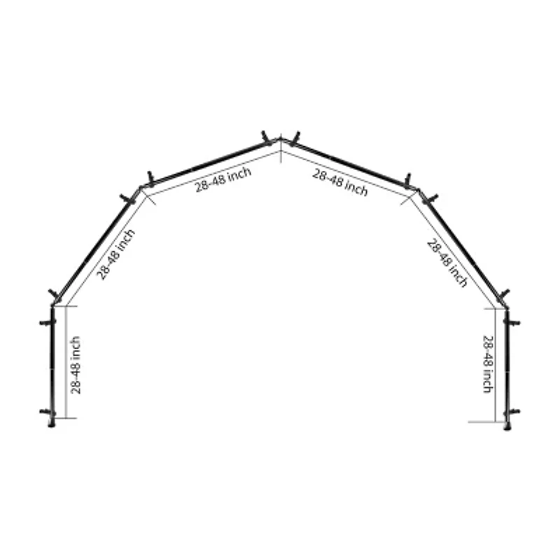 Rod Desyne Trumpet 6-Sided Bay Window