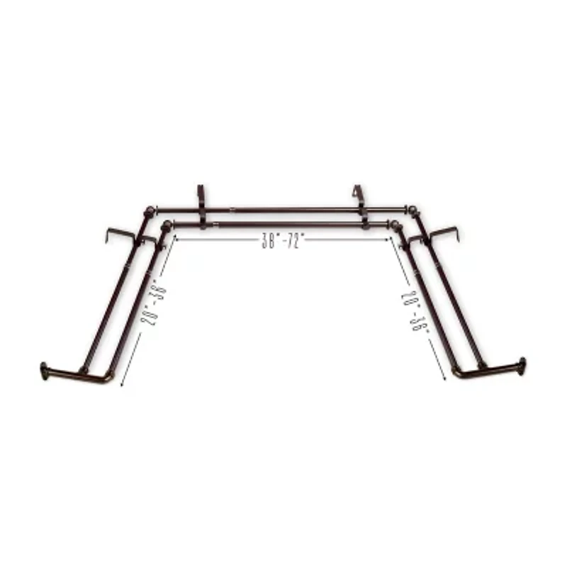 Rod Desyne Blackout Bay Window