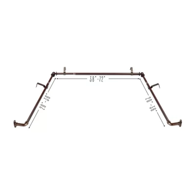 Rod Desyne Blackout Bay Window