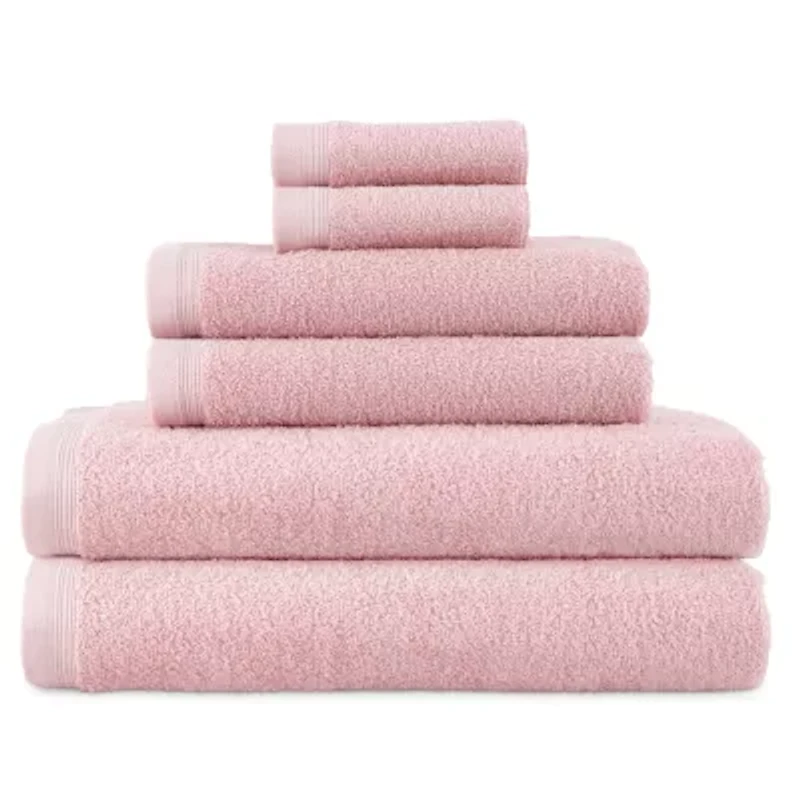 Home Expressions Solid & Stripe Bath Towel