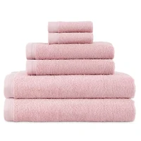 Home Expressions Solid & Stripe Bath Towel